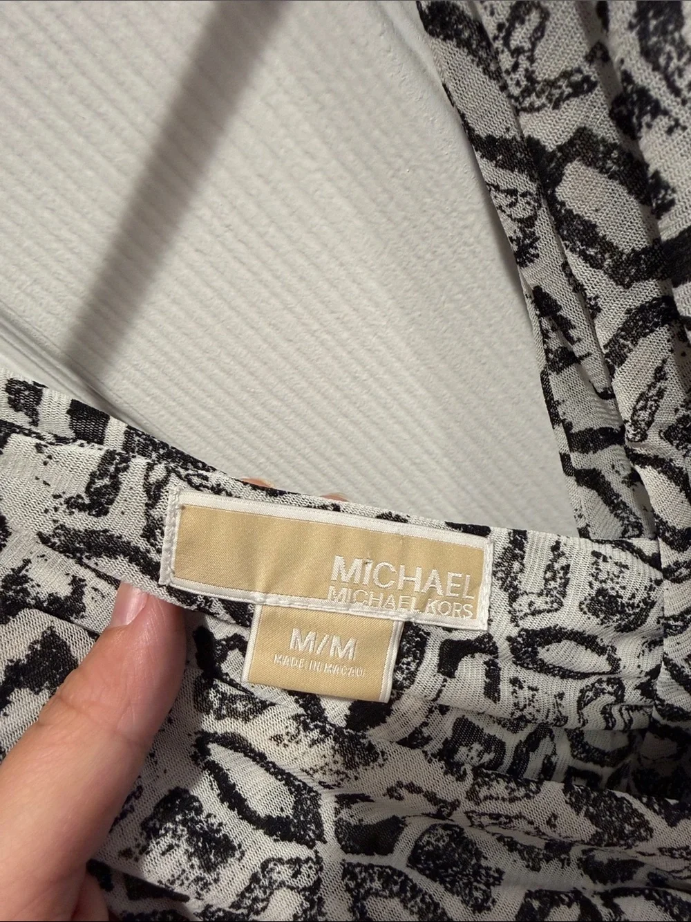 Michael Kors sleeveless neck